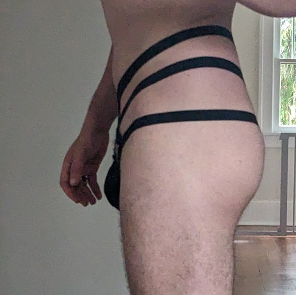 Men's Hollow Jockstrap Brief One Size - Picture 5 of 7